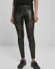Дамски клин в черно от Urban Classics Ladies Tech Mesh Faux Leather