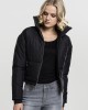 Дамско яке Urban Classics High Neck в черен цвят