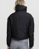 Дамско яке Urban Classics High Neck в черен цвят
