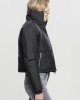 Дамско яке Urban Classics High Neck в черен цвят