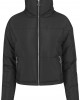Дамско яке Urban Classics High Neck в черен цвят