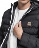Мъжко зимно яке Urban Classics Basic blkwhtblk