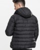 Мъжко зимно яке Urban Classics Basic blkwhtblk