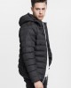 Мъжко зимно яке Urban Classics Basic blkwhtblk