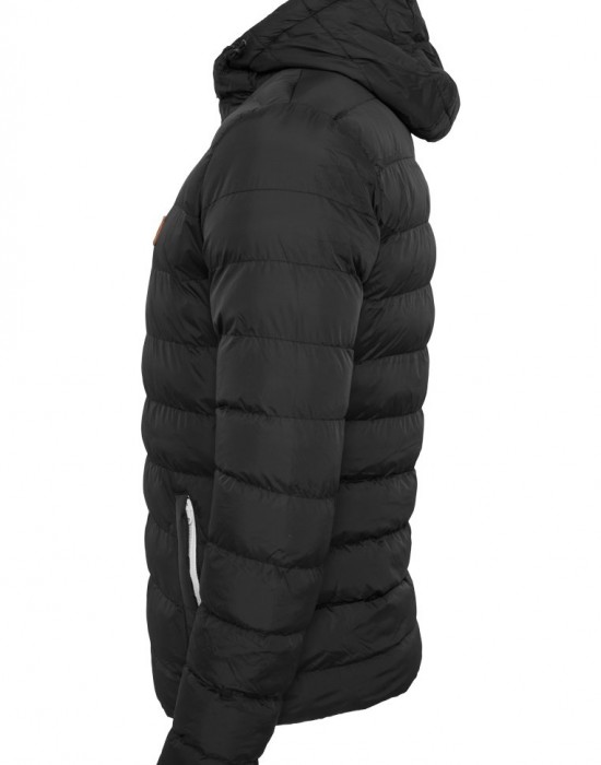 Мъжко зимно яке Urban Classics Basic blkwhtblk