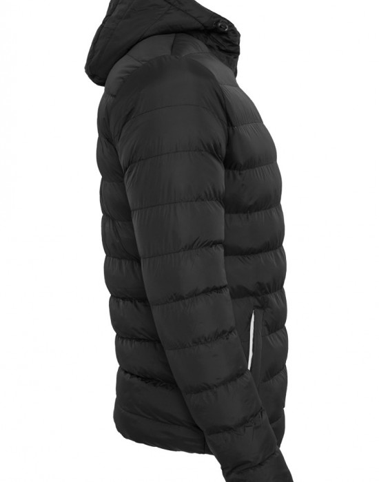 Мъжко зимно яке Urban Classics Basic blkwhtblk