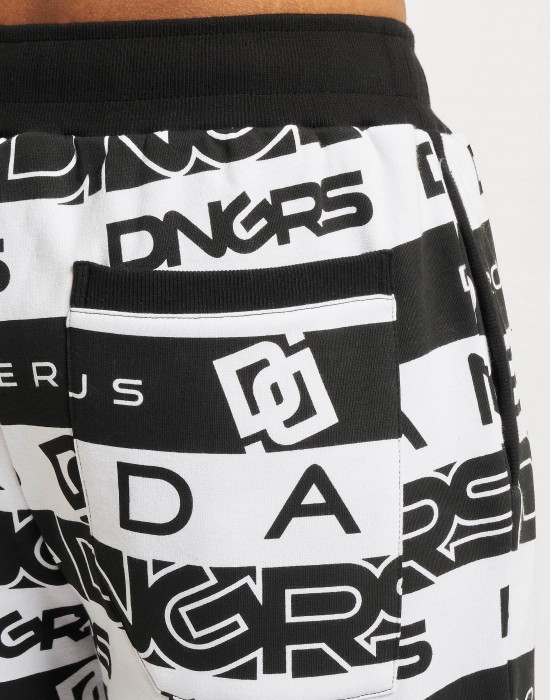 Мъжки анцуг в черно и бяло Dangerous DNGRS Oversized