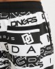 Мъжки анцуг в черно и бяло Dangerous DNGRS Oversized