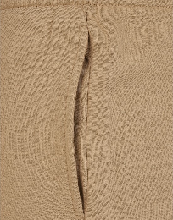 Мъжко долнище в бежов цвят Urban Classics Basic Sweatpants 2.0 