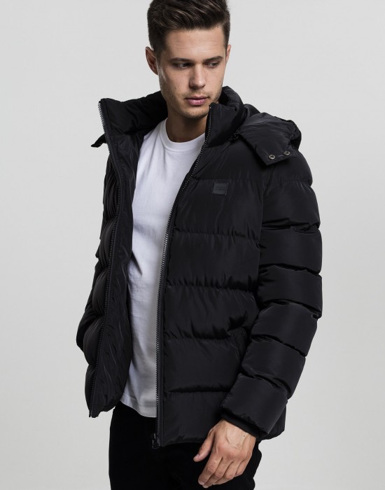 Мъжко зимно яке Urban Classics в черен цвят