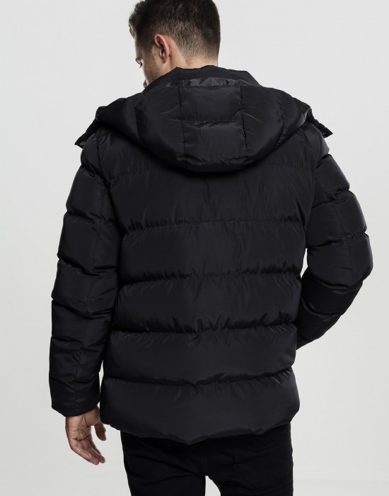 Мъжко зимно яке Urban Classics в черен цвят
