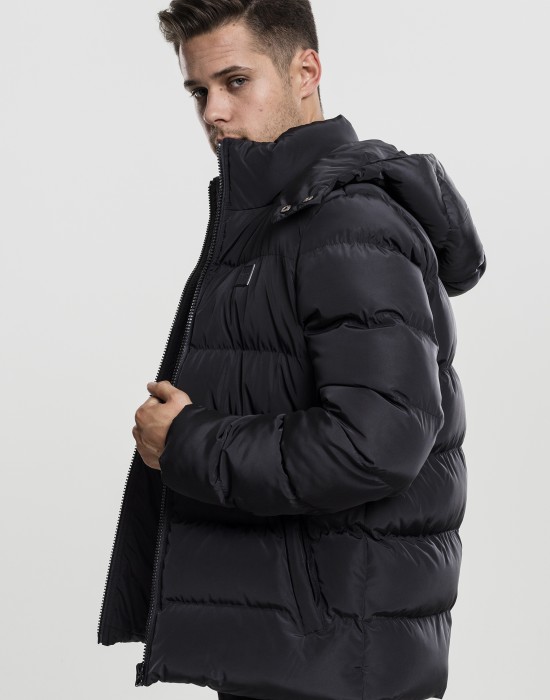 Мъжко зимно яке Urban Classics в черен цвят