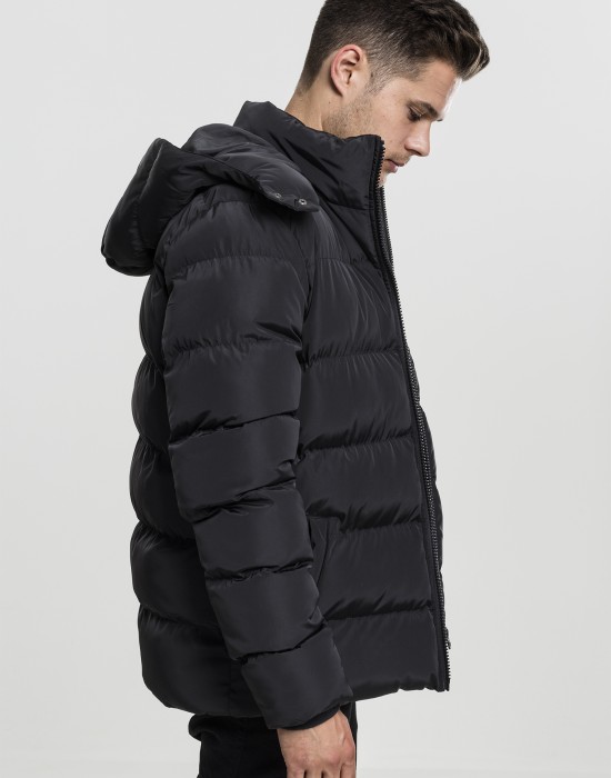 Мъжко зимно яке Urban Classics в черен цвят