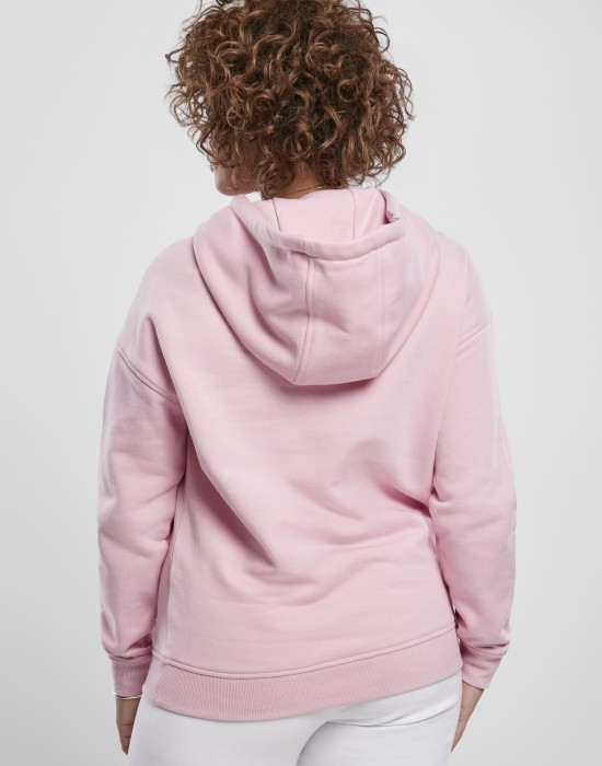 Дамски суичър в момичешко розово Urban Classics Ladies Hoody 