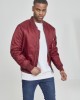 Мъжко яке тип бомбър Urban Classics burgundy в бордо