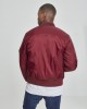 Мъжко яке тип бомбър Urban Classics burgundy в бордо