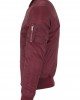 Мъжко яке тип бомбър Urban Classics burgundy в бордо