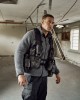 МЪЖКО ЯКЕ ОТ ПЛЮШЕН ПОЛАР В СИВО BRANDIT TEDDYFLEECE TROYER ANTHRACITE
