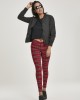 Дамски кариран панталон Urban Classics Ladies Skinny Tartan Pants 