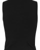 Дамски потник в черен цвят Urban Classics Ladies Lace Up Cropped Top black 