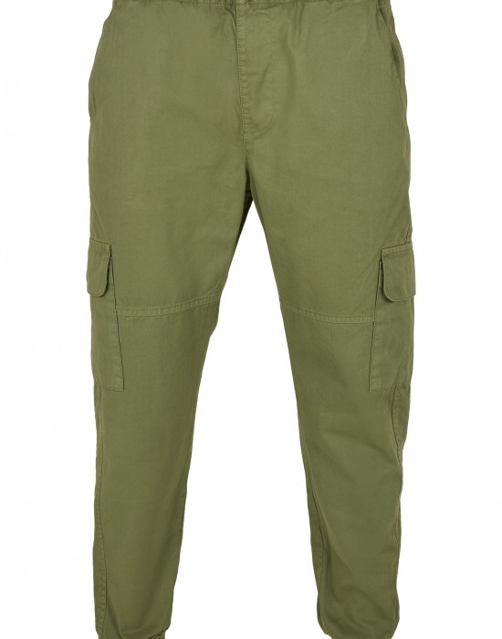 Мъжки панталон в масленозелен цвят Urban Classics Military Jogg