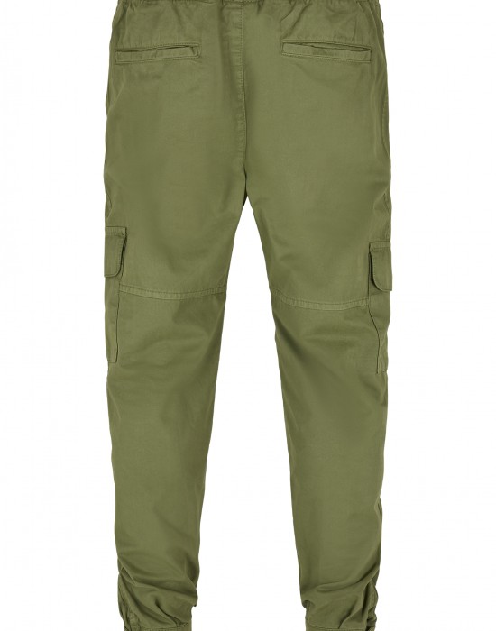 Мъжки панталон в масленозелен цвят Urban Classics Military Jogg