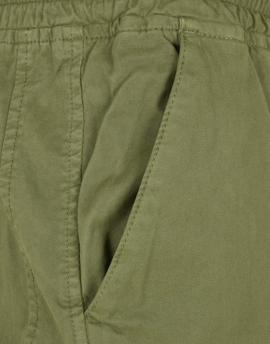 Мъжки панталон в масленозелен цвят Urban Classics Military Jogg