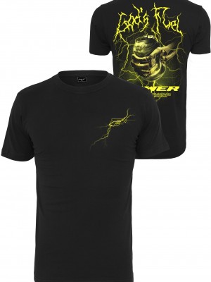 Мъжка тениска в черен цвят Mister Tee Power