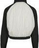 Дамско късо горнище Urban Classics в черно и бяло