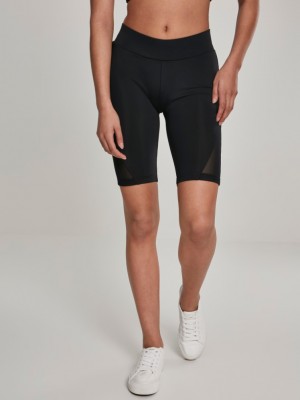 Дамски къс клин Urban Classics в черен цвят
