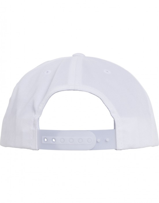 Шапка за деца с козирка в бяло Pro-Style Twill Snapback Youth Cap 