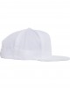 Шапка за деца с козирка в бяло Pro-Style Twill Snapback Youth Cap 
