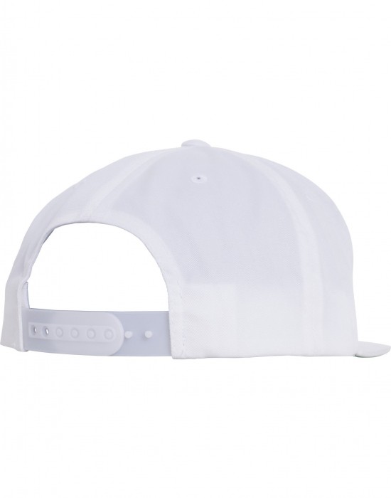 Шапка за деца с козирка в бяло Pro-Style Twill Snapback Youth Cap 