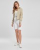 Дамски къс клин с висока талия в бял цвят Urban Classics High Waist 