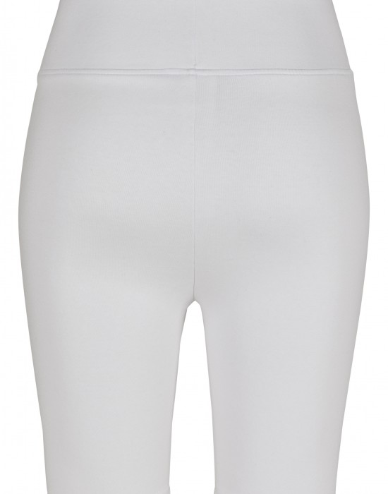 Дамски къс клин с висока талия в бял цвят Urban Classics High Waist 