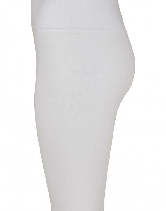 Дамски къс клин с висока талия в бял цвят Urban Classics High Waist 
