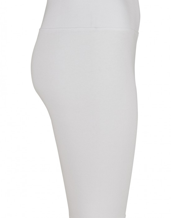 Дамски къс клин с висока талия в бял цвят Urban Classics High Waist 