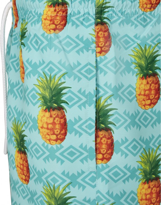 Мъжки плувни шорти Urban Classics, pineapple aop 