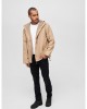 Мъжко яке - ветровка в цвят камел Brandit Windbreaker Frontzip camel 