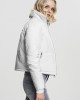 Дамско яке Urban Classics High Neck в бял цвят