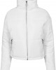 Дамско яке Urban Classics High Neck в бял цвят