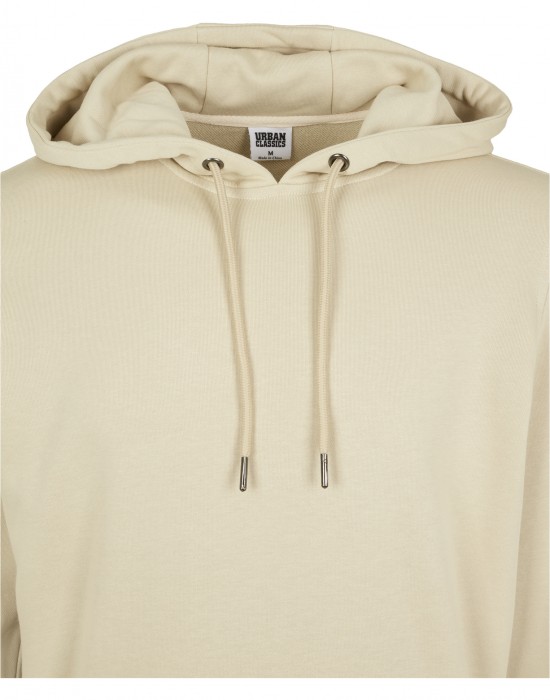 Мъжки суичър в бежово Urban Classics Basic Terry Hoodie