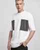 Мъжка тениска в бял цвят Urban Classics Big Double Pocket