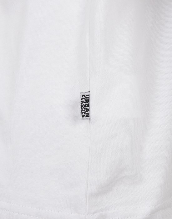 Мъжка тениска в бял цвят Urban Classics Big Double Pocket