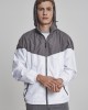 Мъжко спортно яке Urban Classics в сиво и бяло