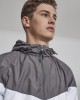 Мъжко спортно яке Urban Classics в сиво и бяло