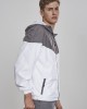 Мъжко спортно яке Urban Classics в сиво и бяло