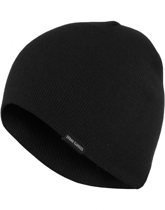 Зимна бийни шапка в черно Urban Classics Beanie