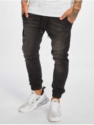 Мъжки черни дънки Just Rhyse Sweat Pant Miguel