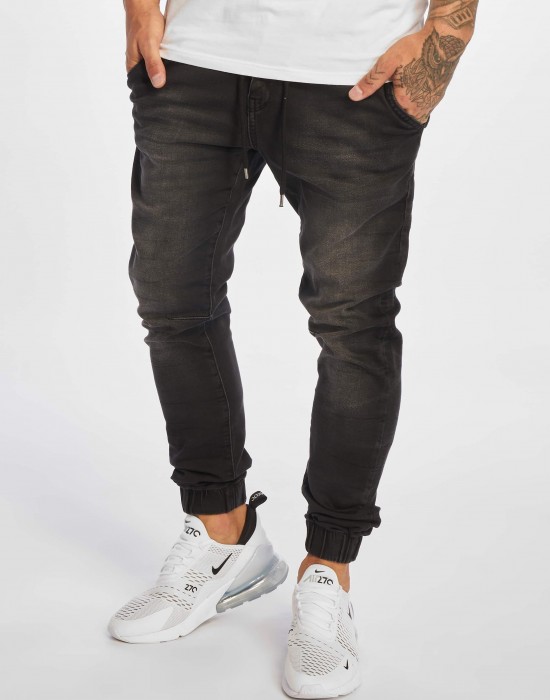 Мъжки черни дънки Just Rhyse Sweat Pant Miguel